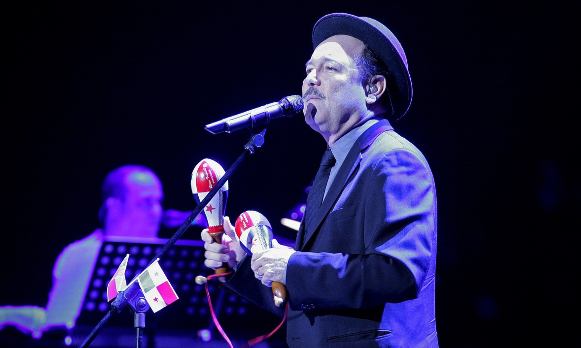 El cantante Rubén Blades durante una actuación. / PIXABAY