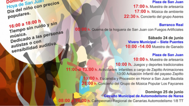 Programación de San Juan en TeldeAYUNTAMIENTO DE TELDE 