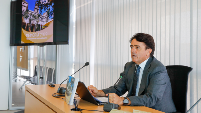 El presidente del TSJC / EFE - ELVIRA URQUIJO A.