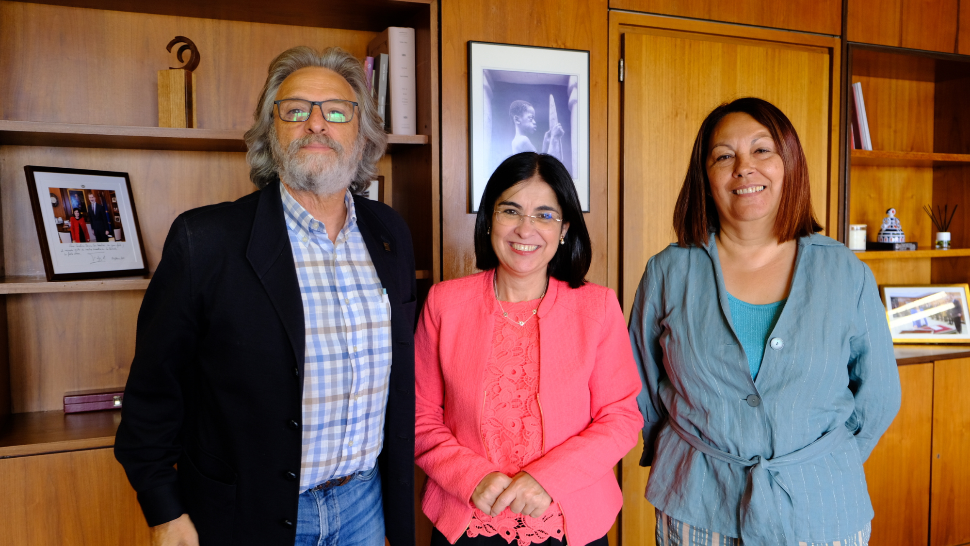 Carolina Darias y la Fundación Yrichen / AYUNTAMIENTO DE LAS PALMAS DE GRAN CANARIA