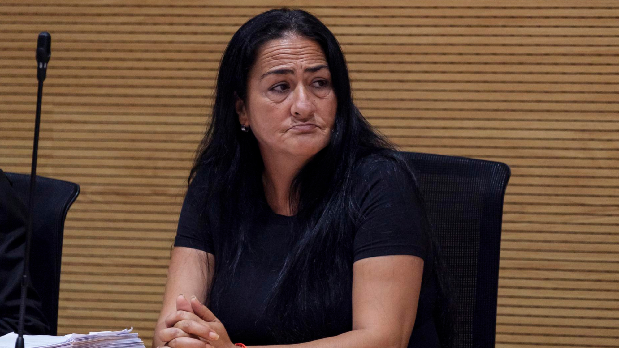 La mujer acusada de matar a su vecina / EFE - ÁNGEL MEDINA G.