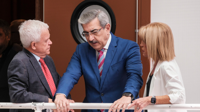 Román Rodríguez en la conformación del Cabildo de Gran Canaria / ÁNGEL MEDINA G.