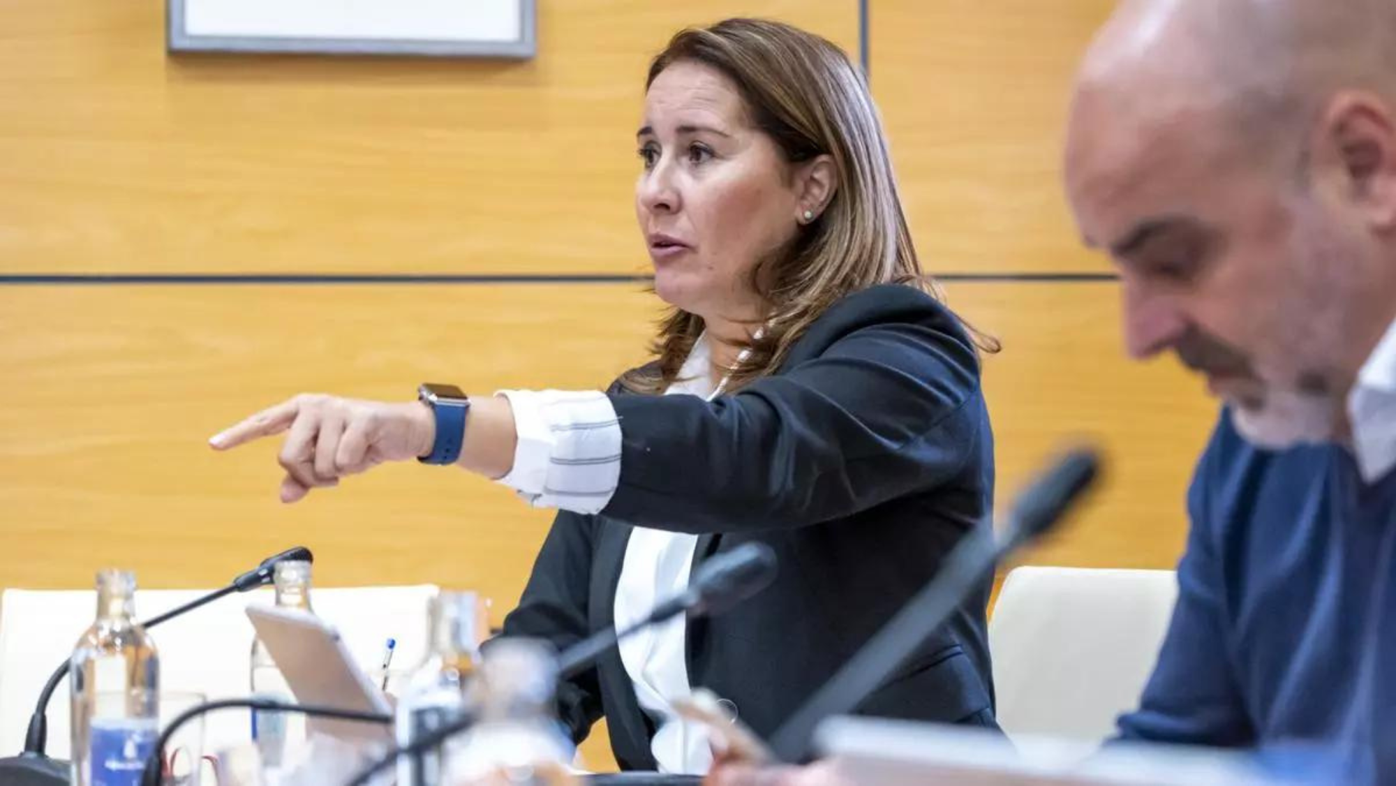 Lola García, presidenta del Cabildo de Fuerteventura / EFE