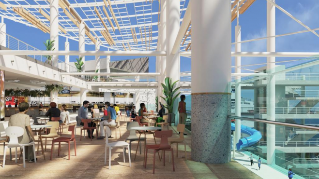 Aspecto de una de las terrazas / CEDIDA