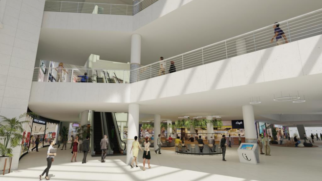 Interior del CC El Muelle / CEDIDA