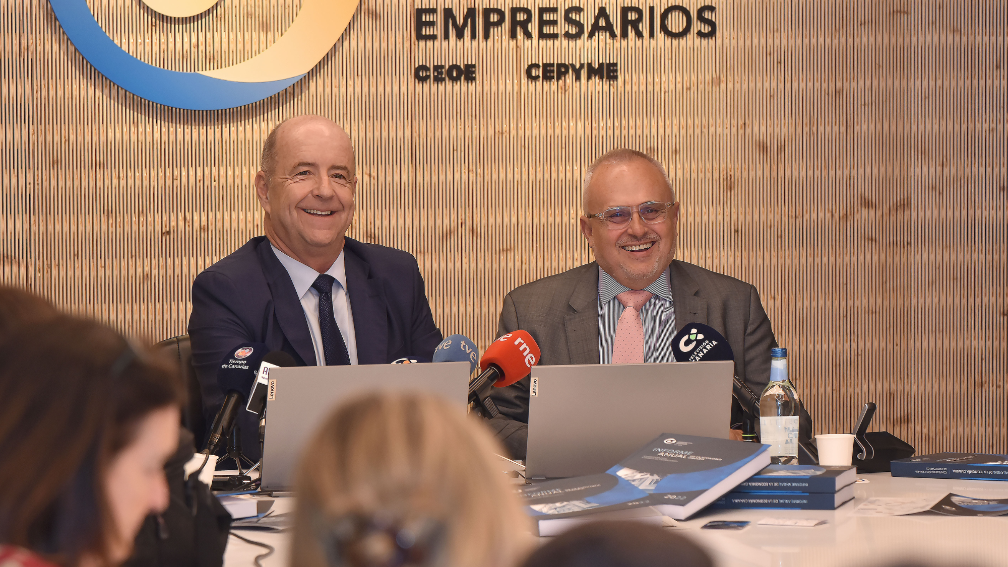 Rueda de prensa de la Confederación Canaria de Empresarios / CONFEDERACIÓN CANARIA DE EMPRESARIOS