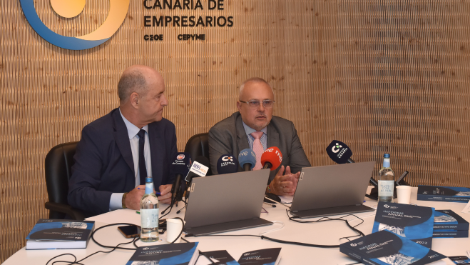Rueda de prensa de la Confederación Canaria de Empresarios / CONFEDERACIÓN CANARIA DE EMPRESARIOS (1)