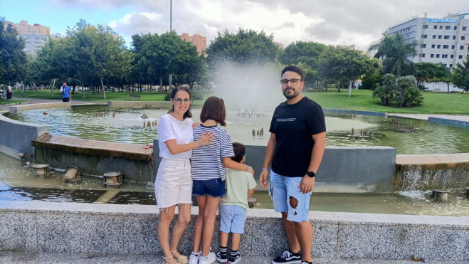 Los cuatro miembros de la familia / ATLÁNTICO HOY- MARCOS MORENO