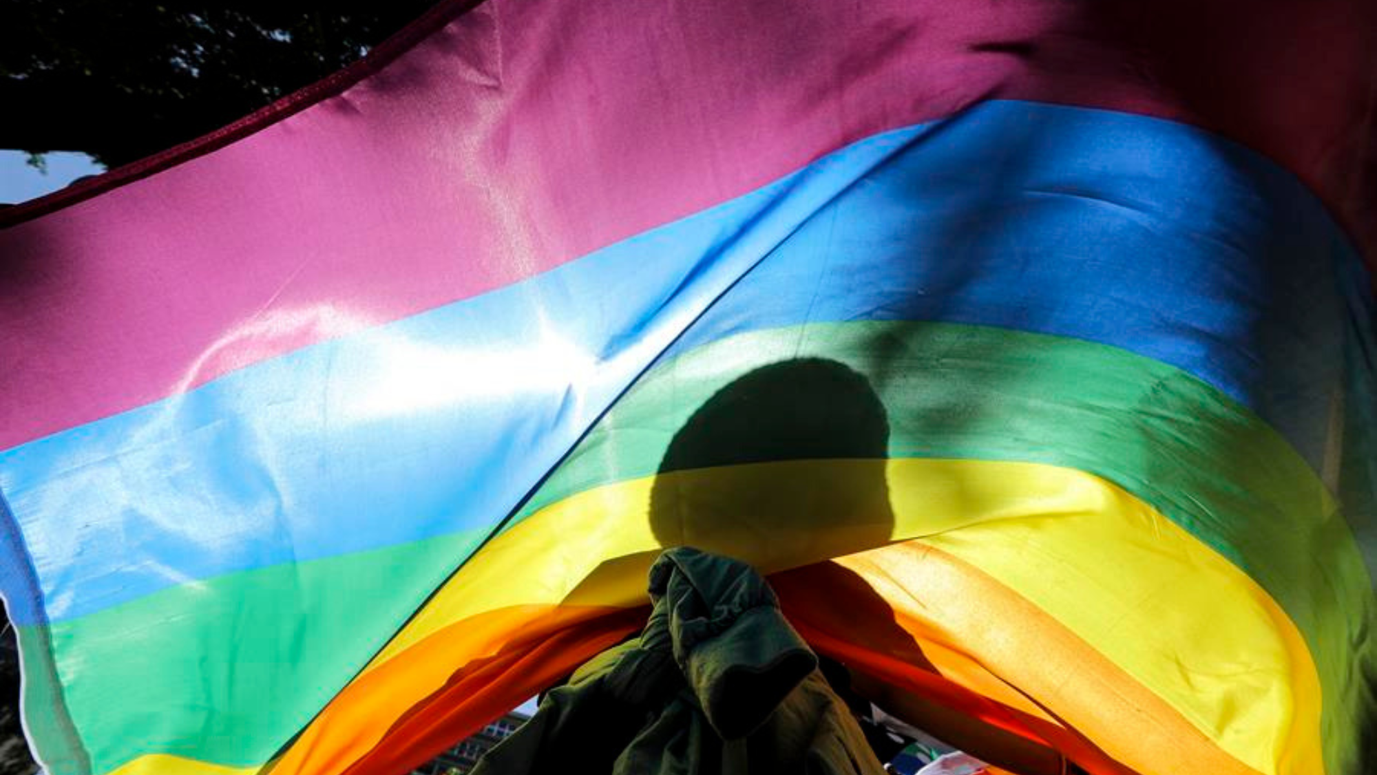 Bandera del Orgullo. / EFE
