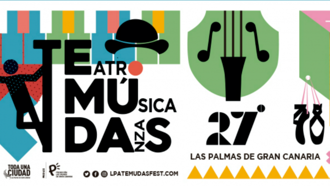 Cartel Festival TEMUDAS / AYUNTAMIENTO DE LAS PALMAS DE GRAN CANARIA