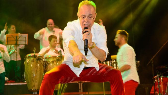 Miguel Jorge, durante un concierto de Armonía Show. / ARMONÍA SHOW