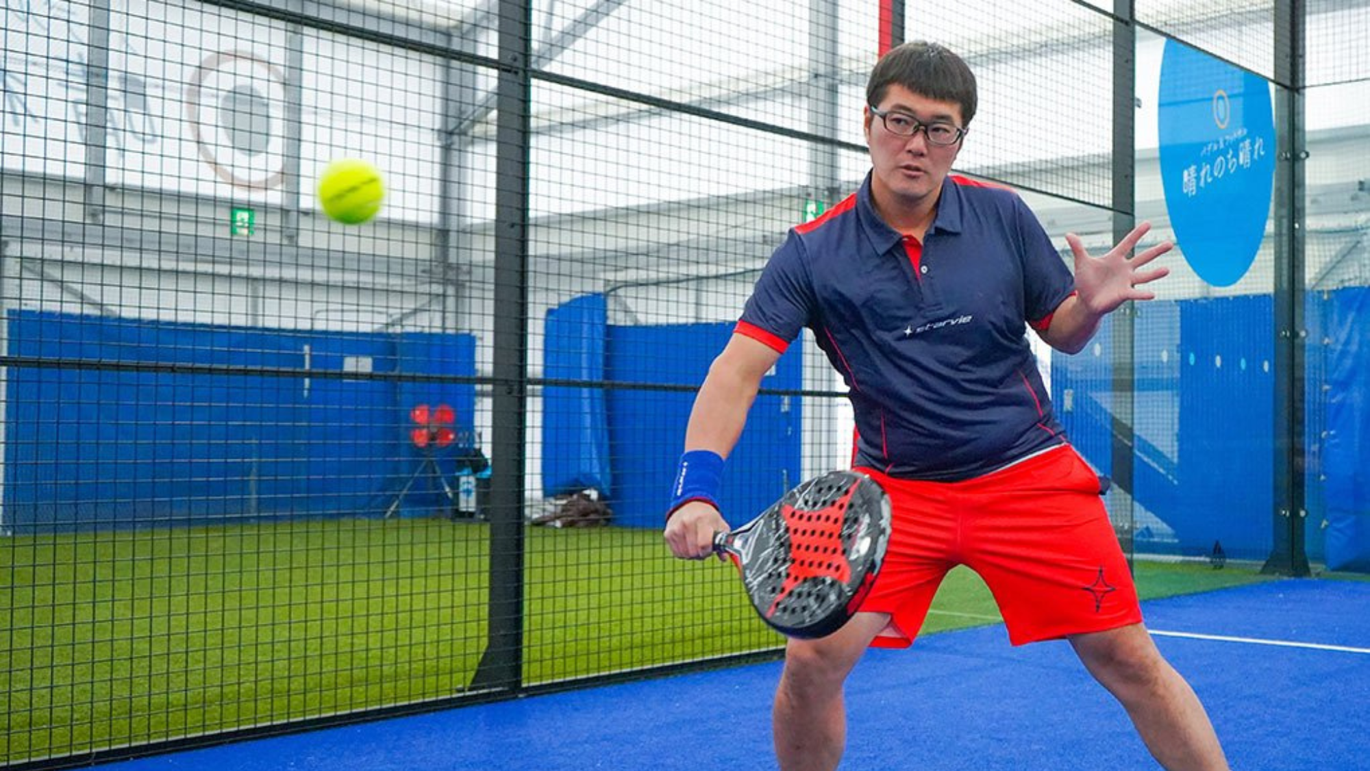 Tomoaki Murasawa, jugador de StarVie del Japan Padel Tour y federado en Japón./ PADELADDICT