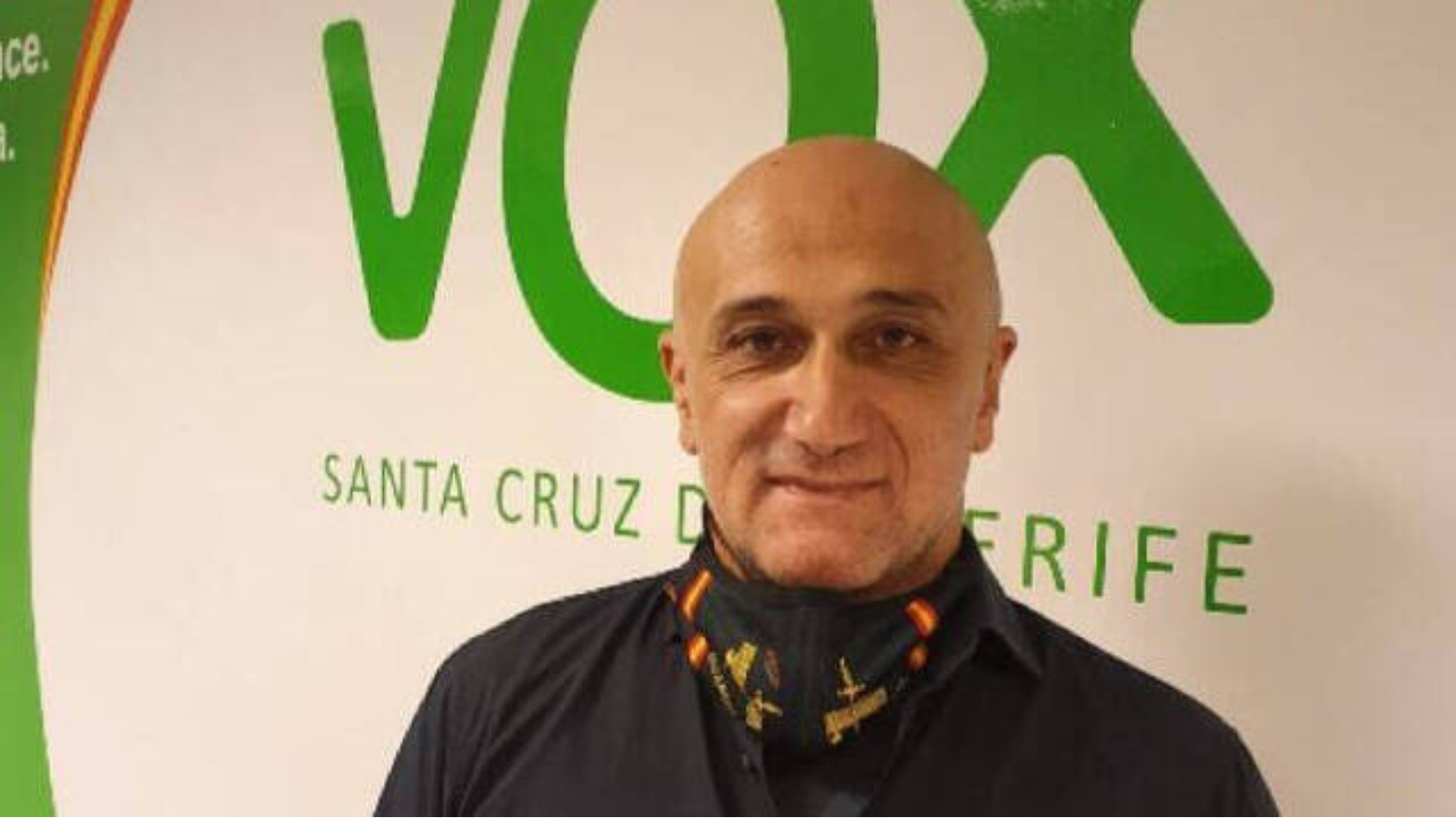 Manuel Molina, expresidente de Vox en Tenerife./ CEDIDA