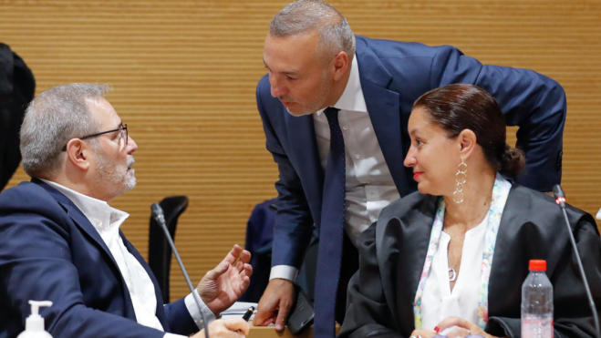 Primera semana del juicio contra Ramírez nazis, listas negras, acciones de la UD Las Palmas y joyas. / EFE / Elvira Urquijo Á.