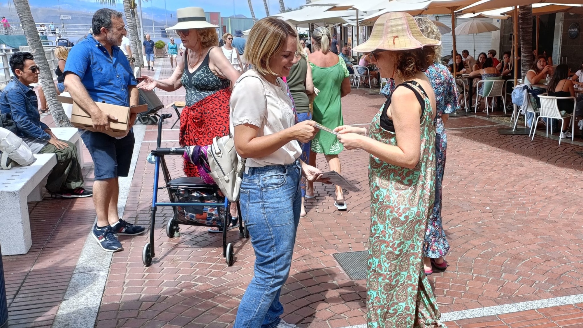 La candidata de Sumar al Congreso por Las Palmas, Noemí Santana, ha abogado por regular el alquiler vacacional / MOVIMIENTO SUMAR