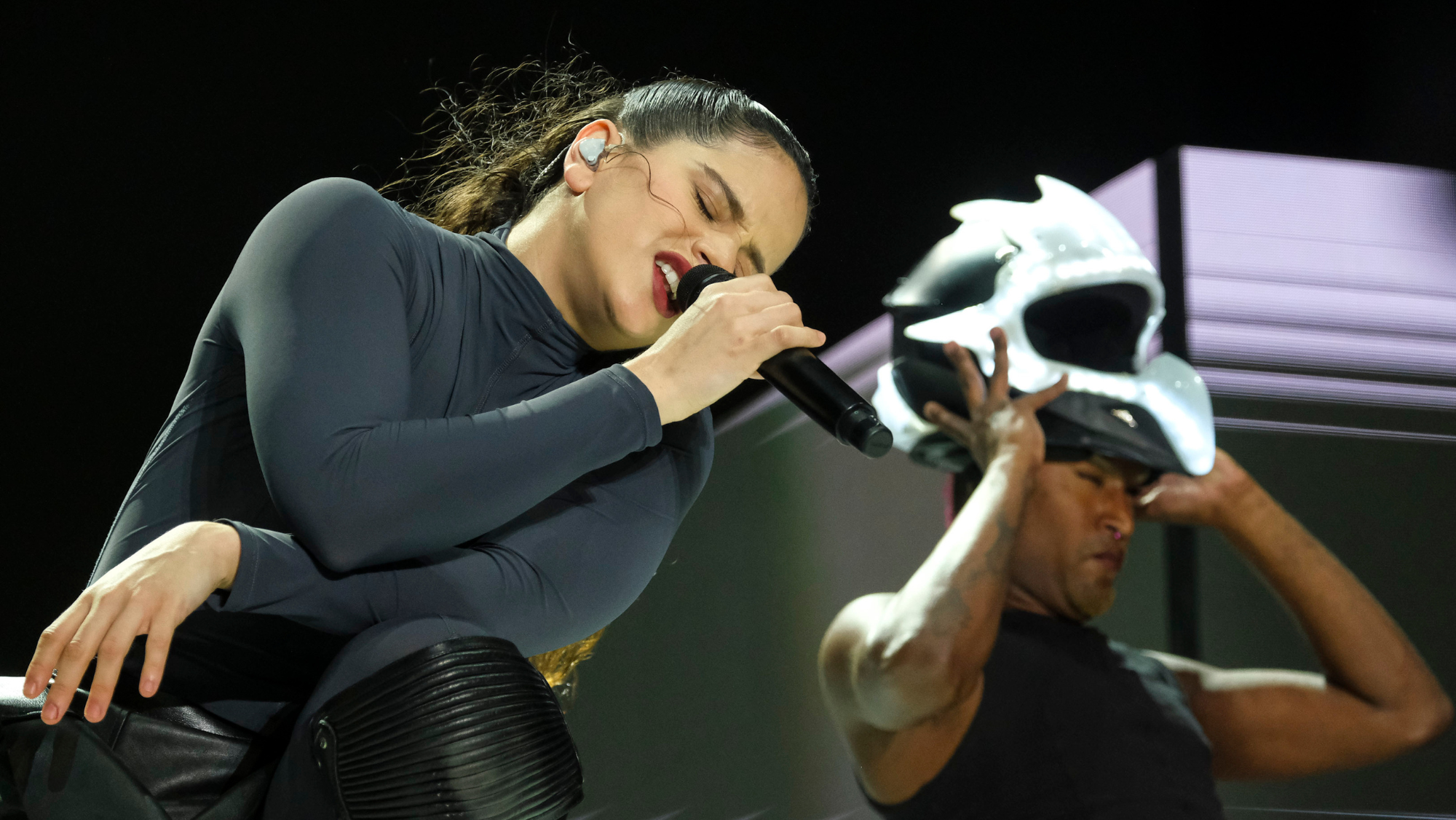La cantante Rosalía fue el plato fuerte de la primera jornada del Granca Live Fest / EFE - ÁNGEL MEDINA