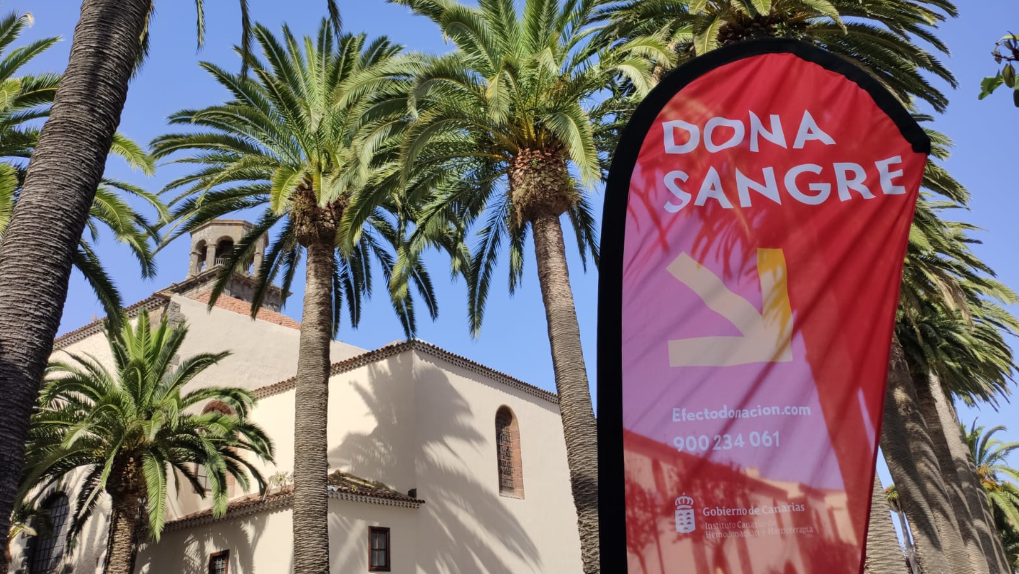 Punto de donación de sangre. /AH