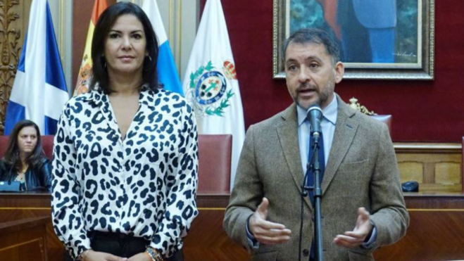 Evelyn Alonso y José Manuel Bermúdez / AYUNTAMIENTO DE SANTA CRUZ DE TENERIFE