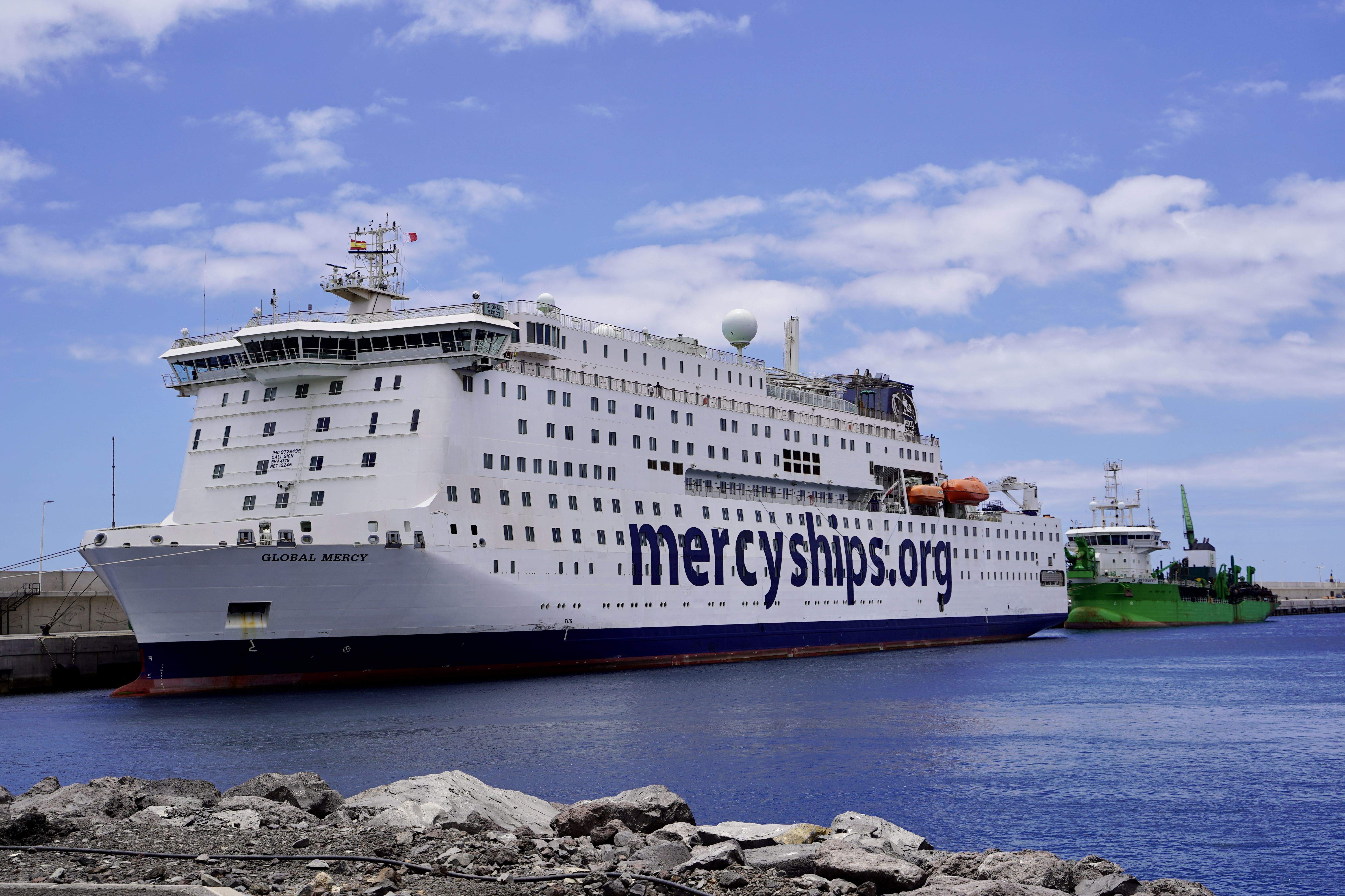 Imagen del Global Mercy. / CEDIDA Imagen del Global Mercy. / CEDIDA