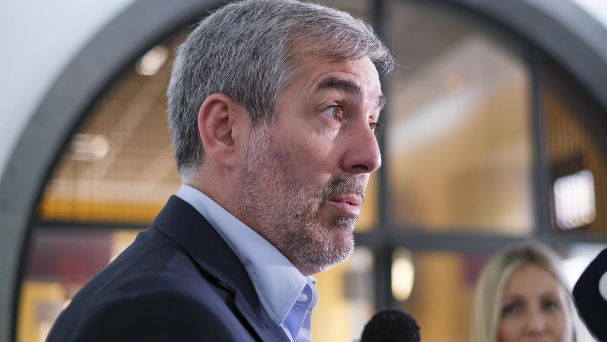 Fernando Clavijo en el Parlamento de Canarias  EFE