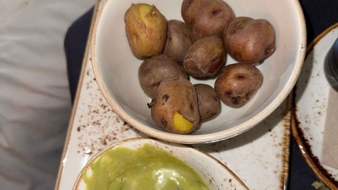 Las papas arrugadas que comió Rosalía. / IMAGEN DE LA RED