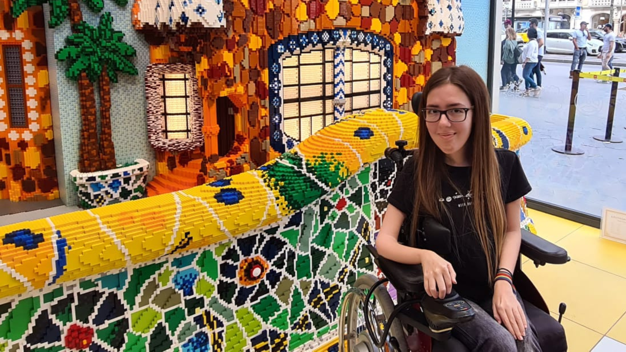 Sabela Sánchez, joven con atrofia muscular espinal / CEDIDA