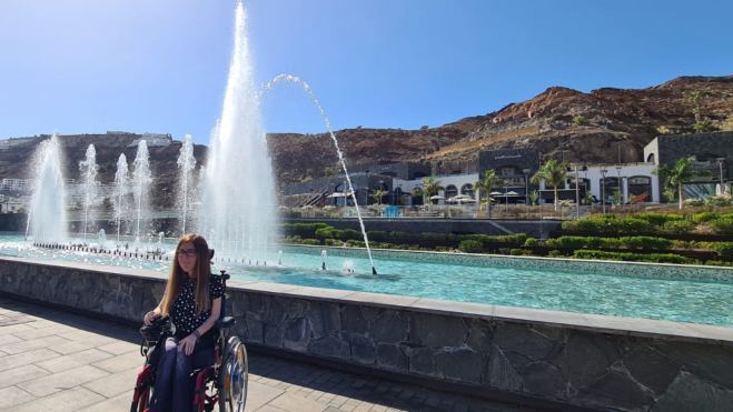 Sabela teme puedan quitarle el tratamiento para la atrofia muscular espinal / CEDIDA Sabela teme puedan quitarle el tratamiento para la atrofia muscular espinal / CEDIDA