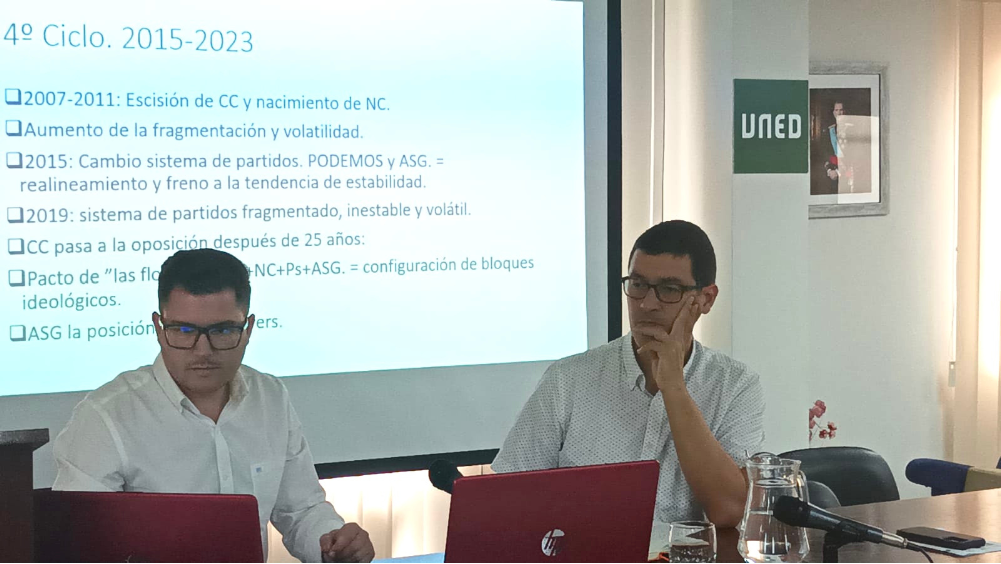 Ayoze Corujo y Mario Rejidor / UNED