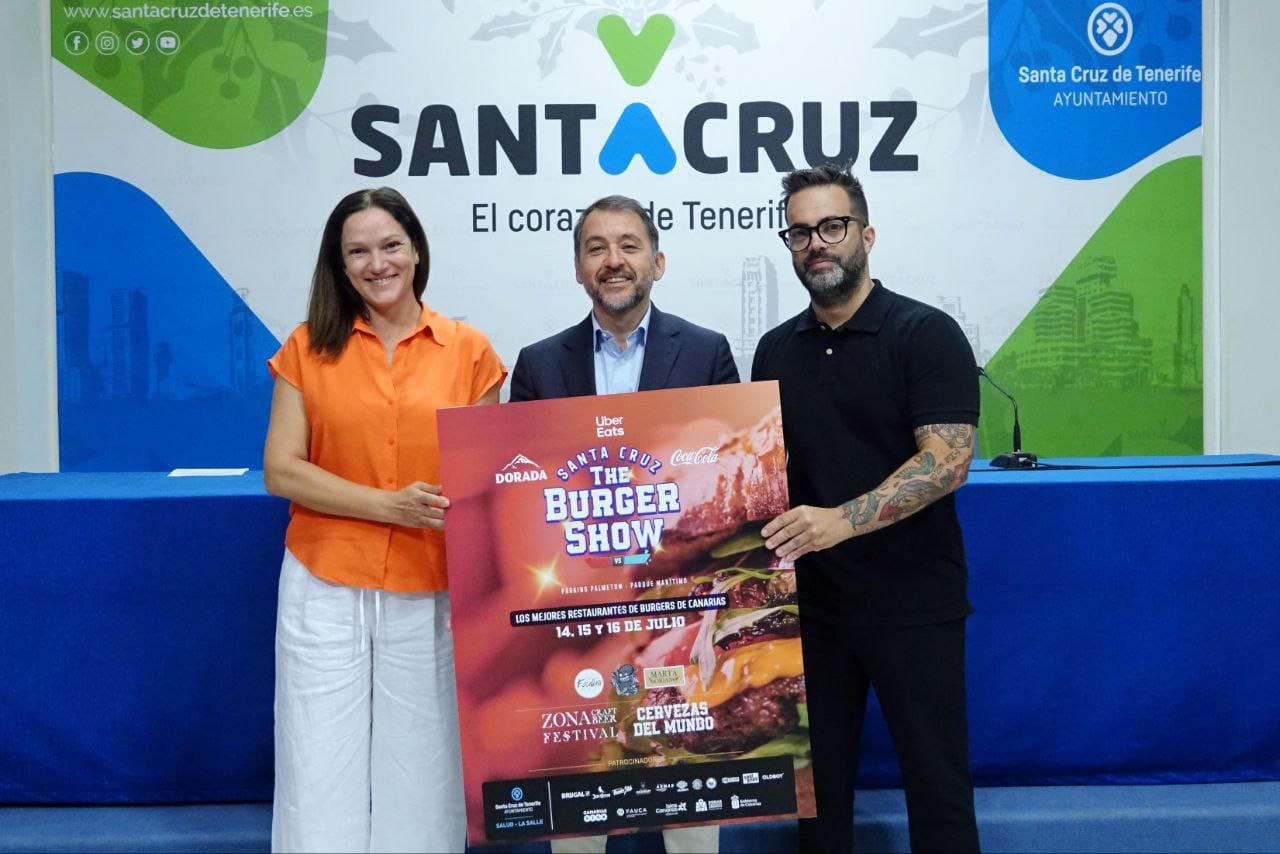Presentación Santa Cruz Burger Show. / AYUNTAMIENTO DE SANTA CRUZ DE TENERIFE