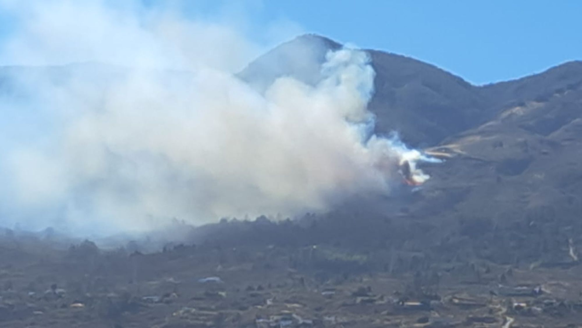 Incendio forestal en Arafo / AH / 