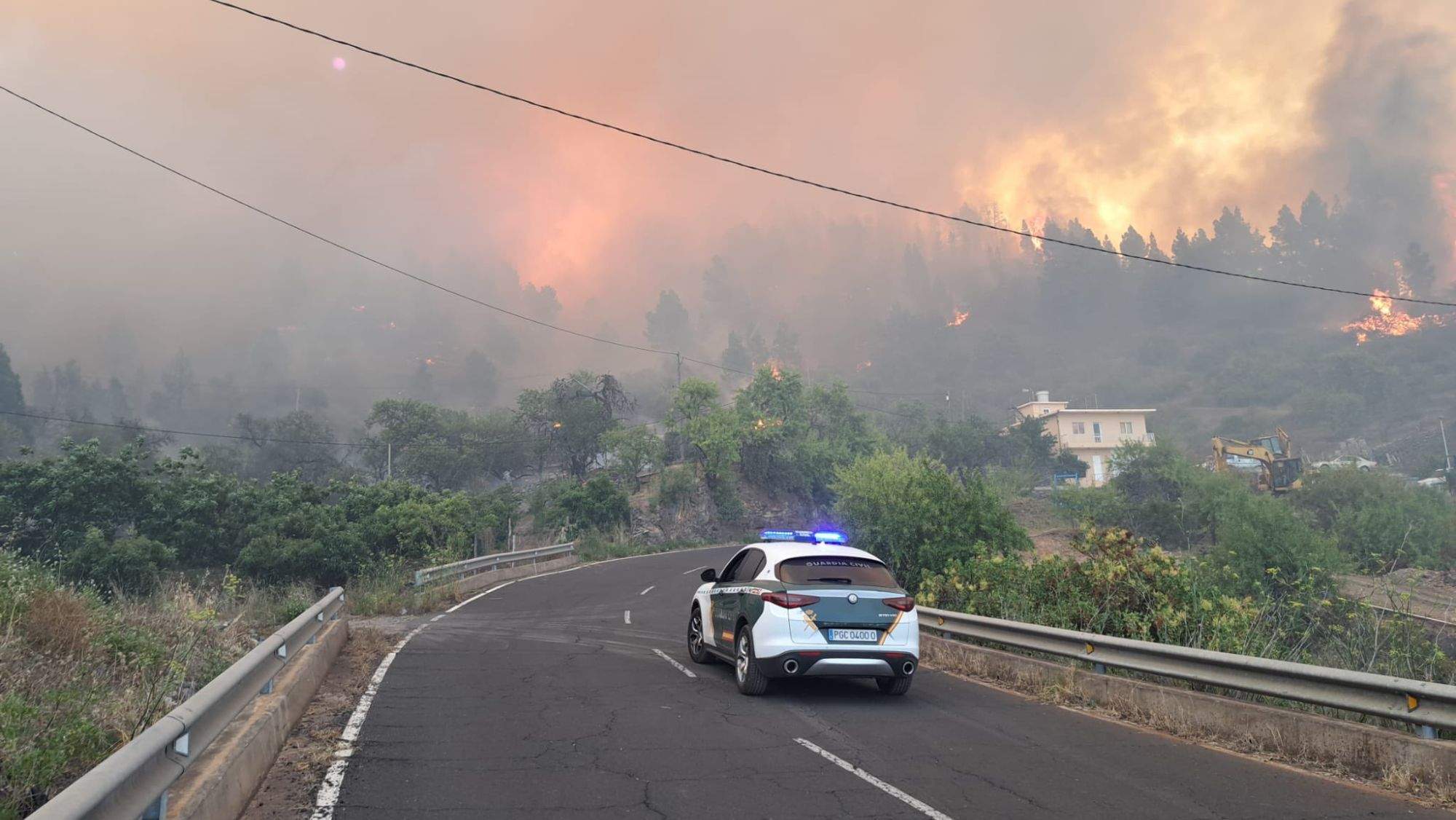 Incendio en La Palma / MINISTERIO DEL INTERIOR