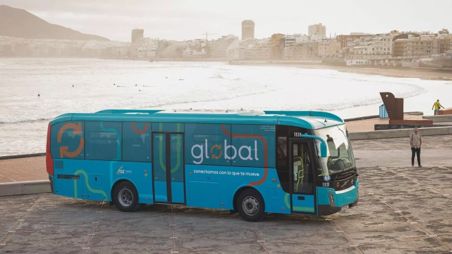 Una guagua de Global / GLOBAL