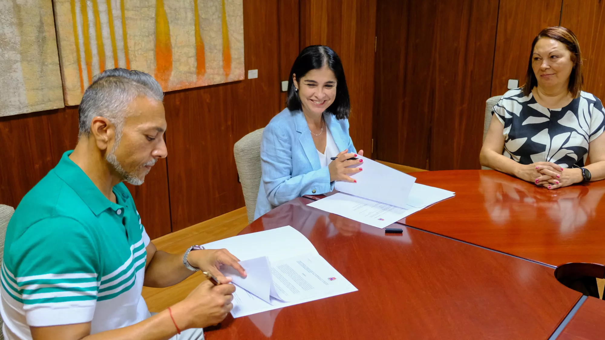 Darias suscribe el convenio para facilitar la integración de más de 40 menores del municipio / AYUNTAMIENTO DE LAS PALMAS DE GRAN CANARIA
