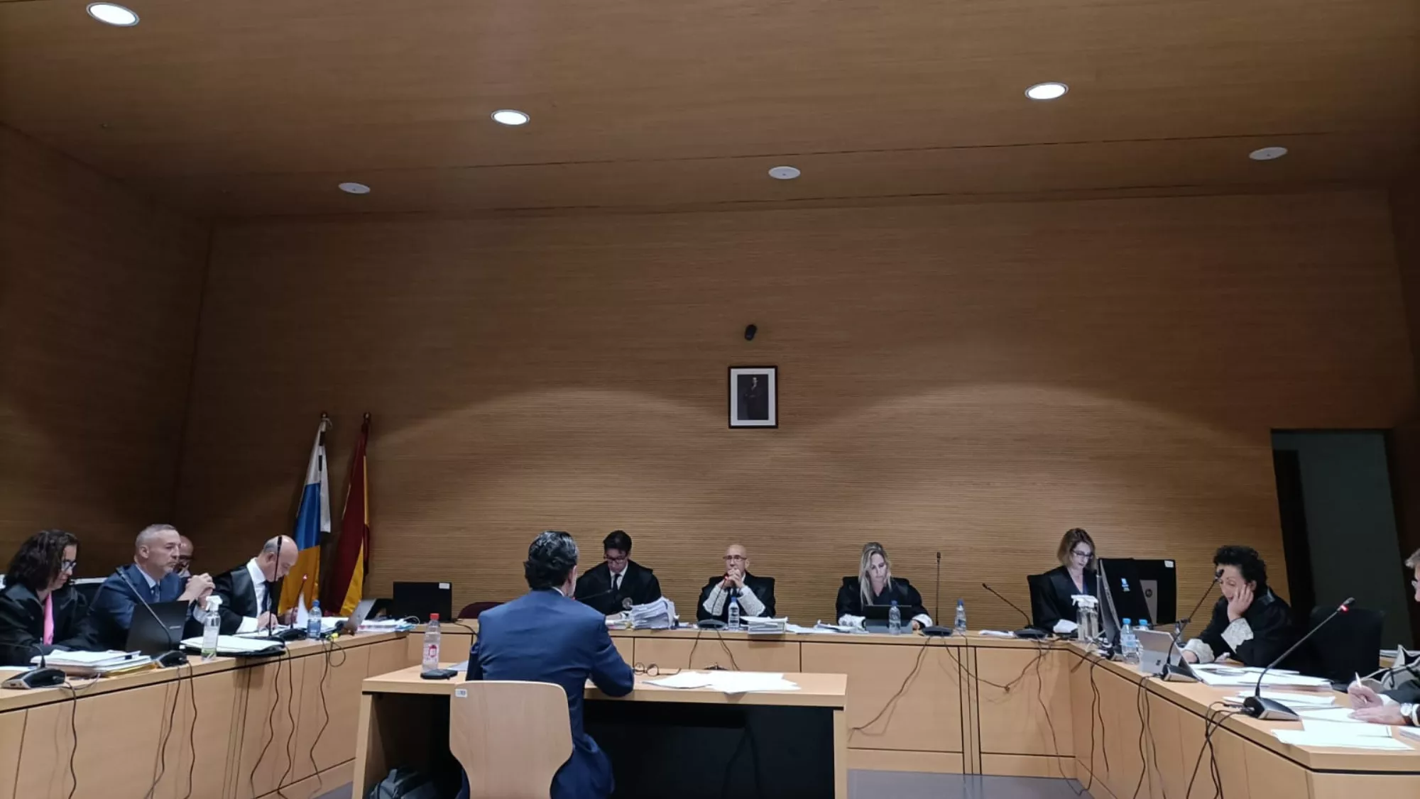 Juan Luis Sendín durante el juicio / ATLÁNTICO HOY -MARCOS MORENO