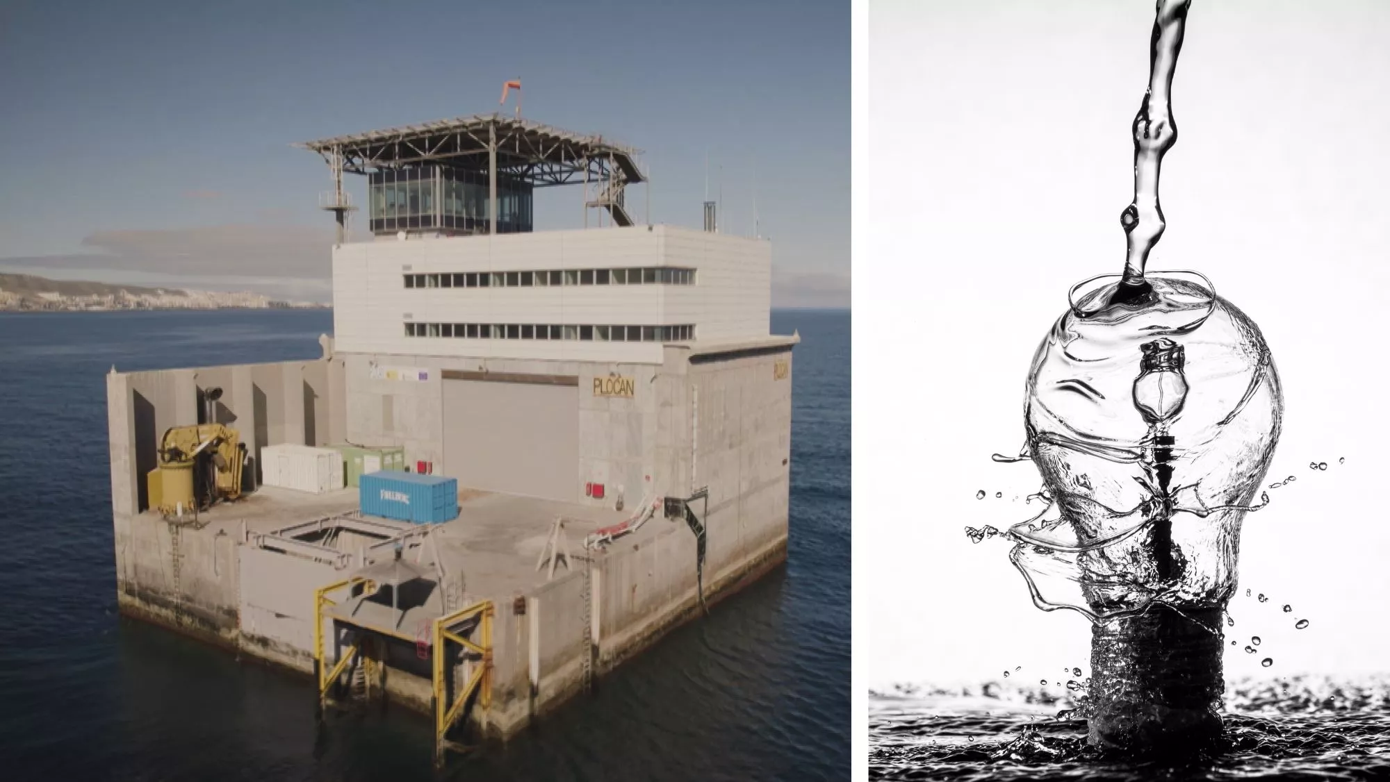 La Plocan aparece en la vanguardia del desarrollo de proyectos de hidrógeno verde en Canarias. / AH