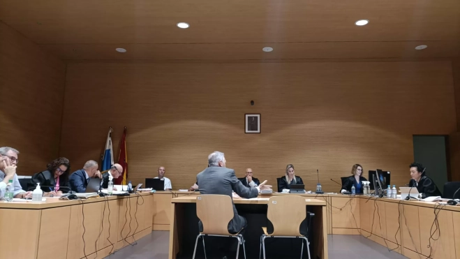 Pedro Bermejo durante el juicio / ATLÁNTICO HOY - MARCOS MORENO