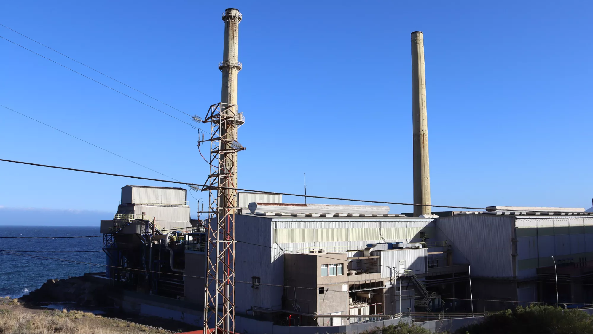 Central de Las Caletillas de Endesa, una de las piezas fundamentales en la generación eléctrica de Tenerife. / ATLÁNTICO HOY