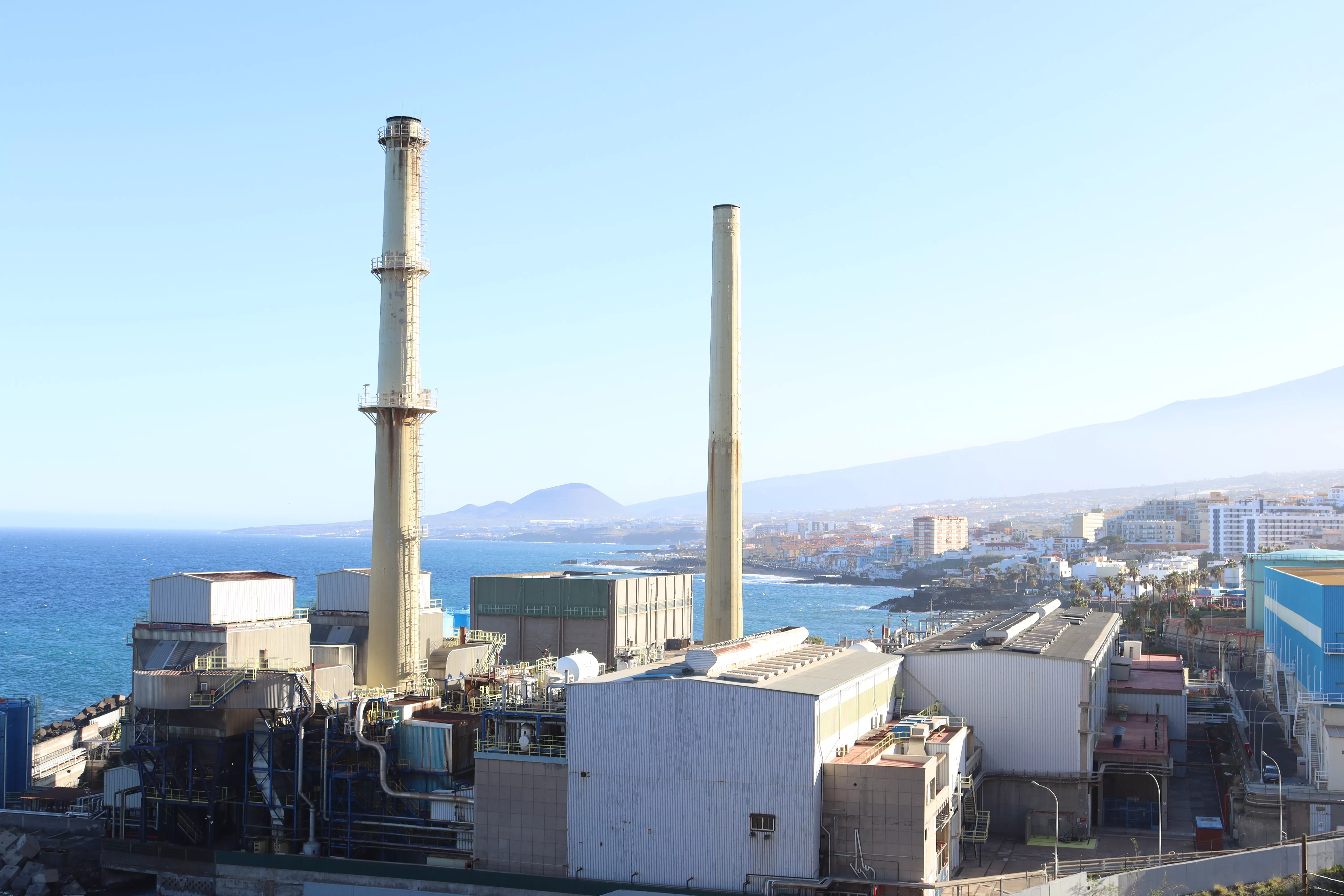 Central de Las Caletillas de Endesa, en Tenerife. / ATLÁNTICO HOY