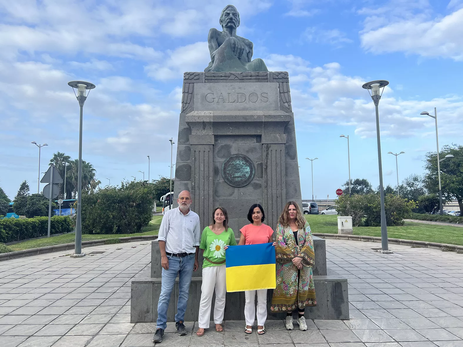 El equipo de la  película “Benito Pérez Buñuel”./ CEDIDA