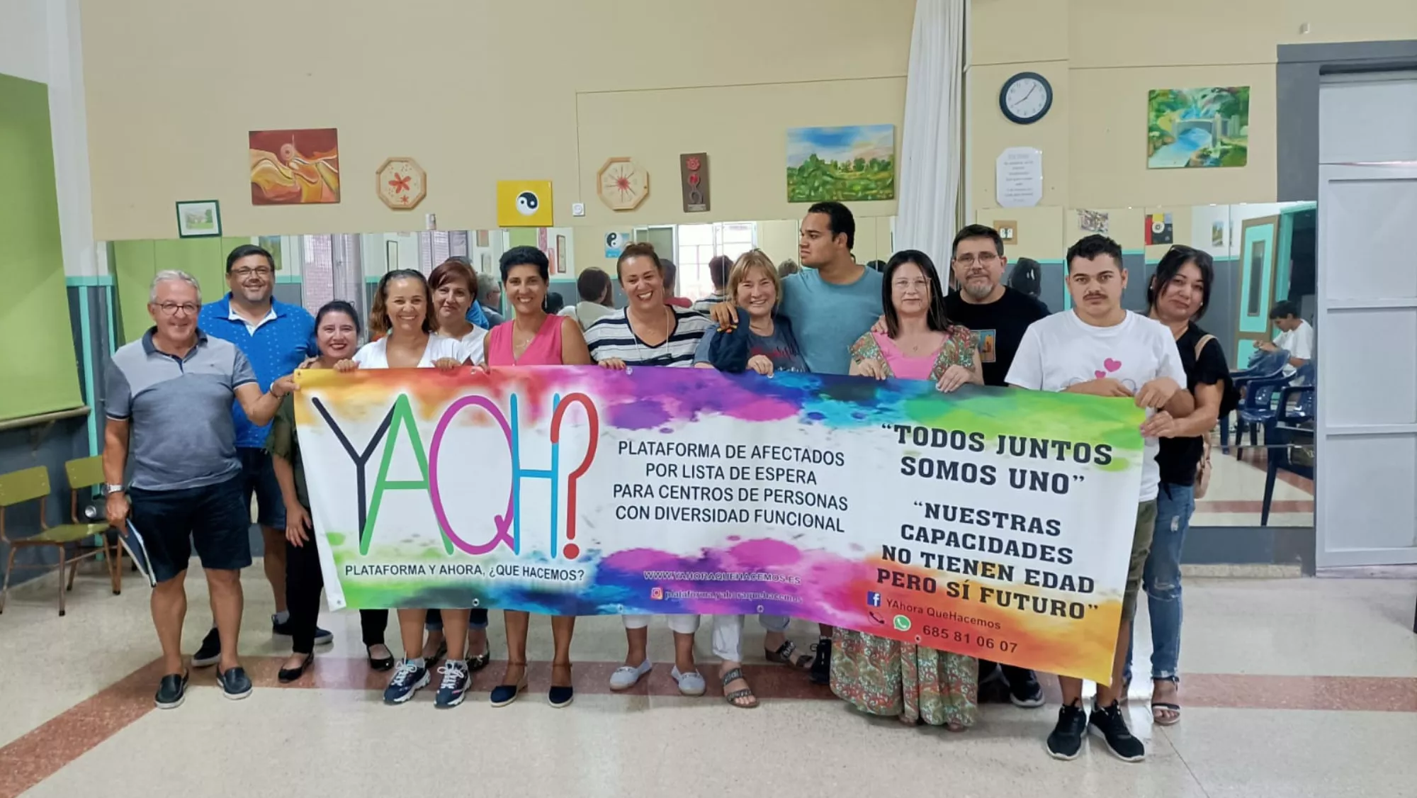 Padres y madres de la Plataforma Y ahora, ¿qué hacemos / ATLÁNTICO HOY - MARCOS MORENO