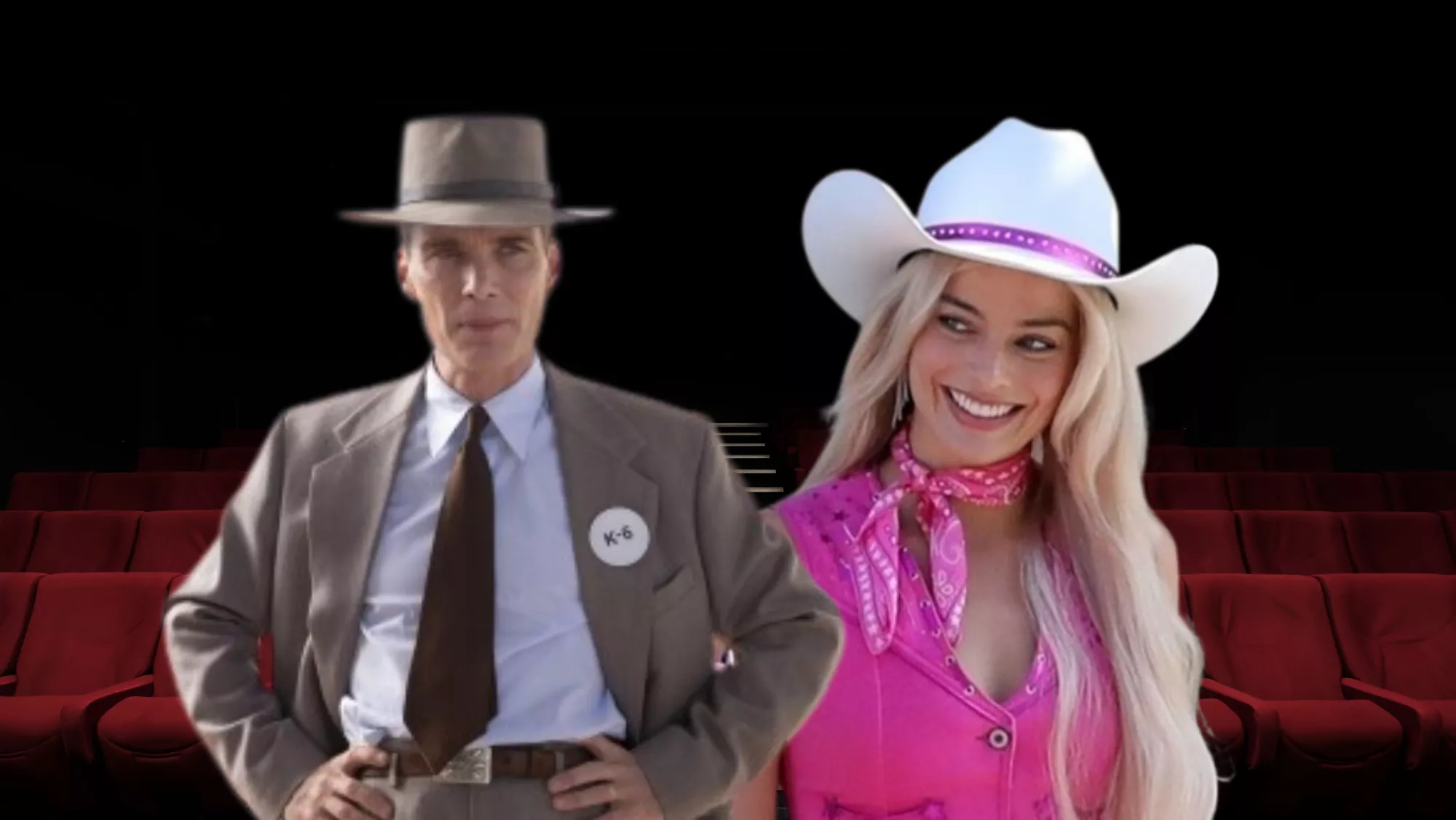 Barbie y Oppenheimer  protagonizan el boom de este verano en los cines / MONTAJE AH