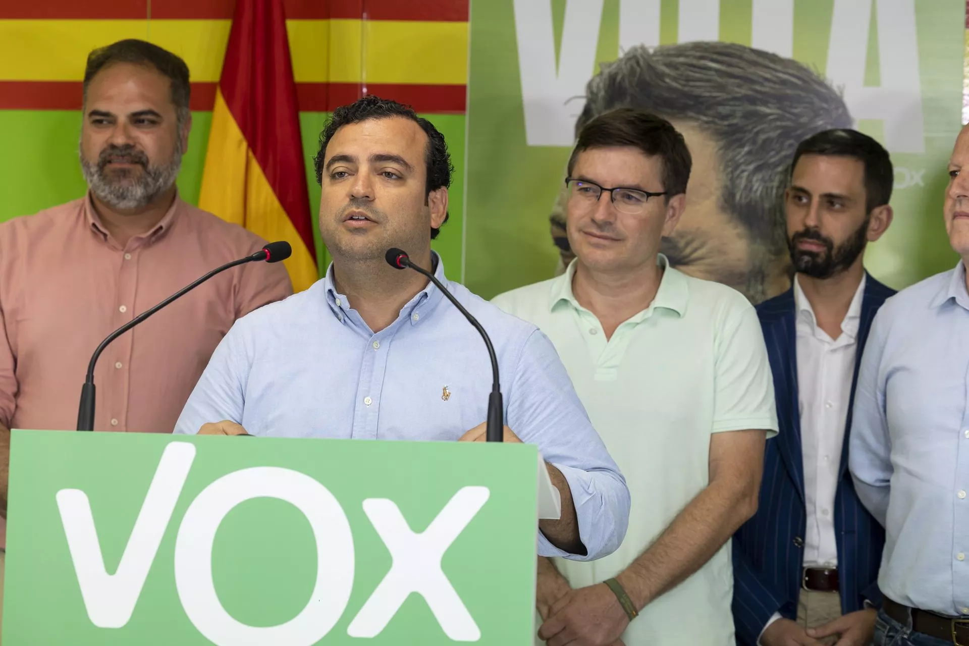 El diputado electo de Vox en el Congreso por Las Palmas, Alberto Rodríguez./ EFE - Quique Curbelo