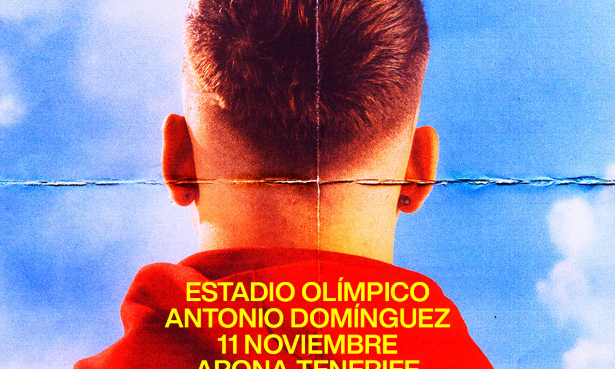 Cartel promocional del último concierto del cantante Quevedo en Tenerife. / CEDIDA Cartel promocional del último concierto del cantante Quevedo en Tenerife. / CEDIDA