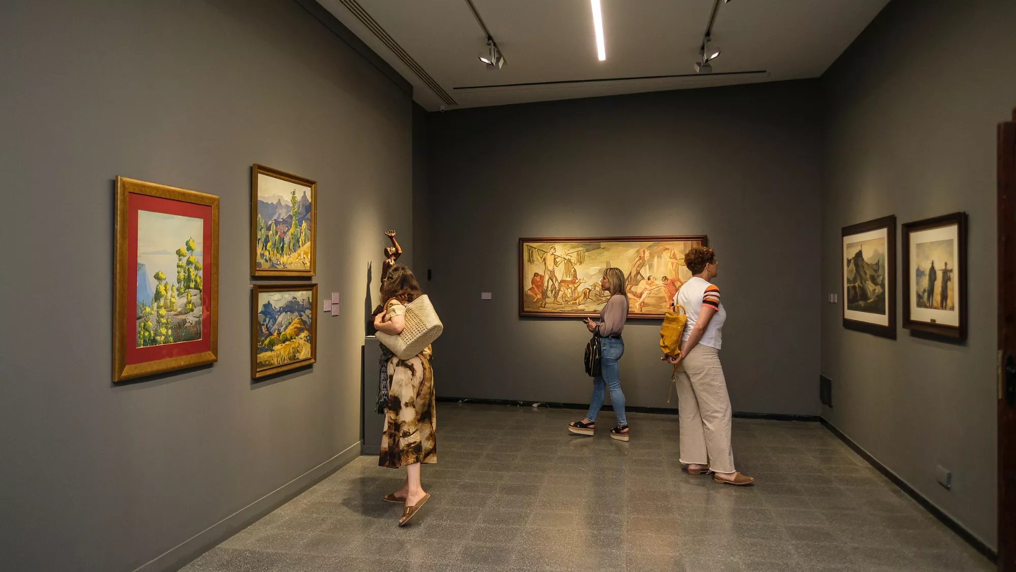 La exposición 'Gran Canaria inspira. Tradición, arte y paisaje' / CABILDO DE GRAN CANARIA