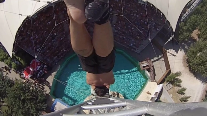 El canario Carlos Gimeno en una de las pruebas / EUROPA PRESS