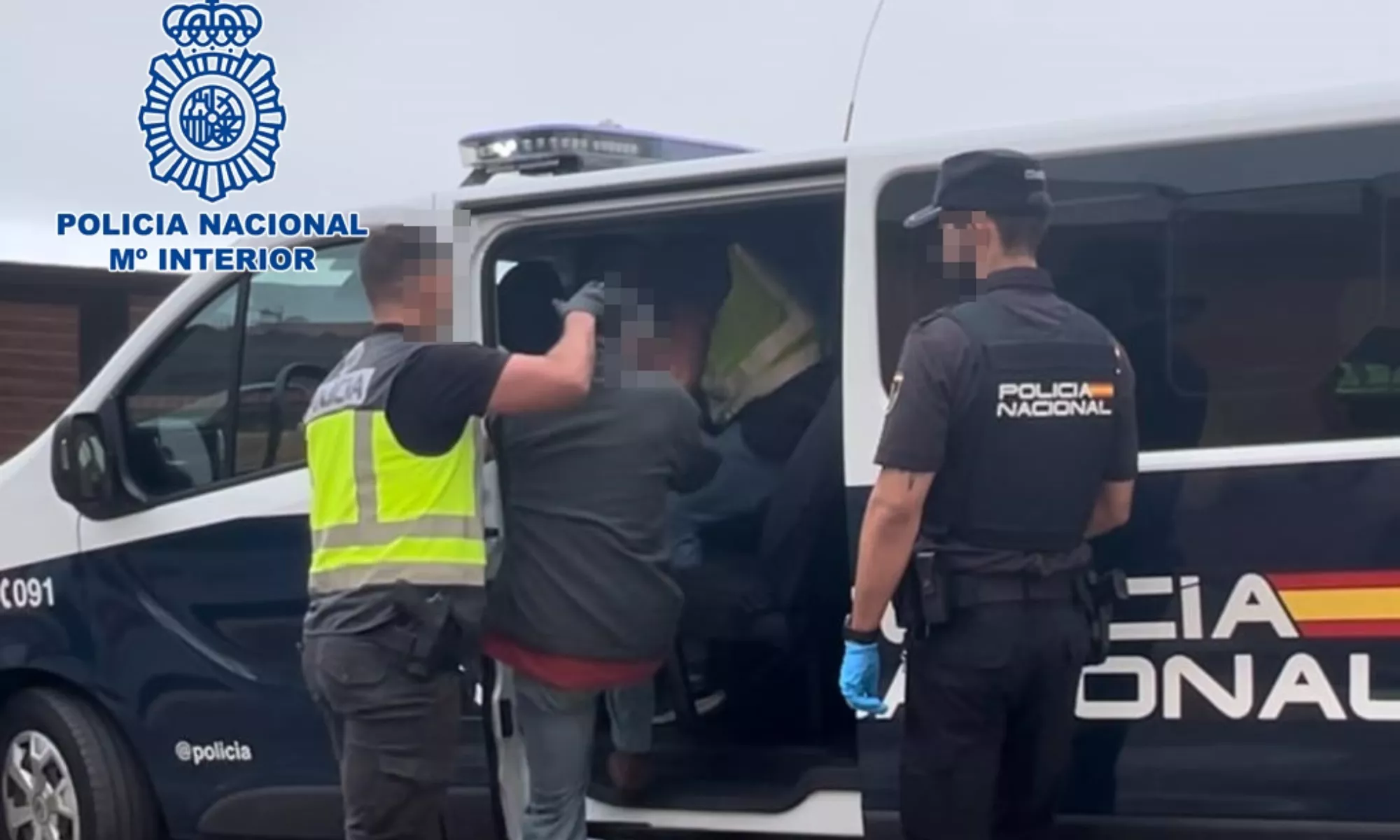 Detención del supuesto autor del incendio de Los realejos. / POLICÍA NACIONAL