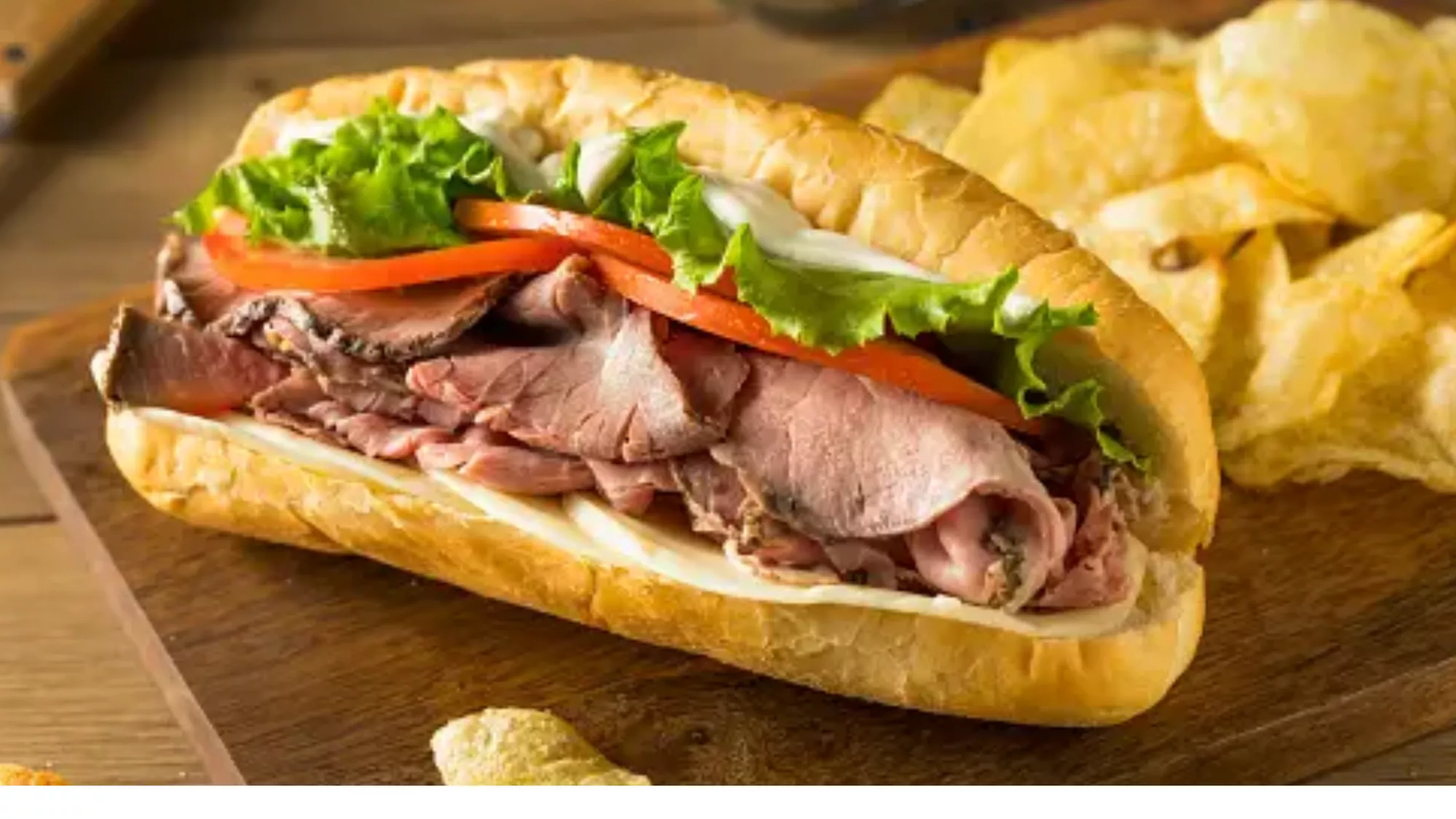 Sándwich de roast beef  UNSPLASH 