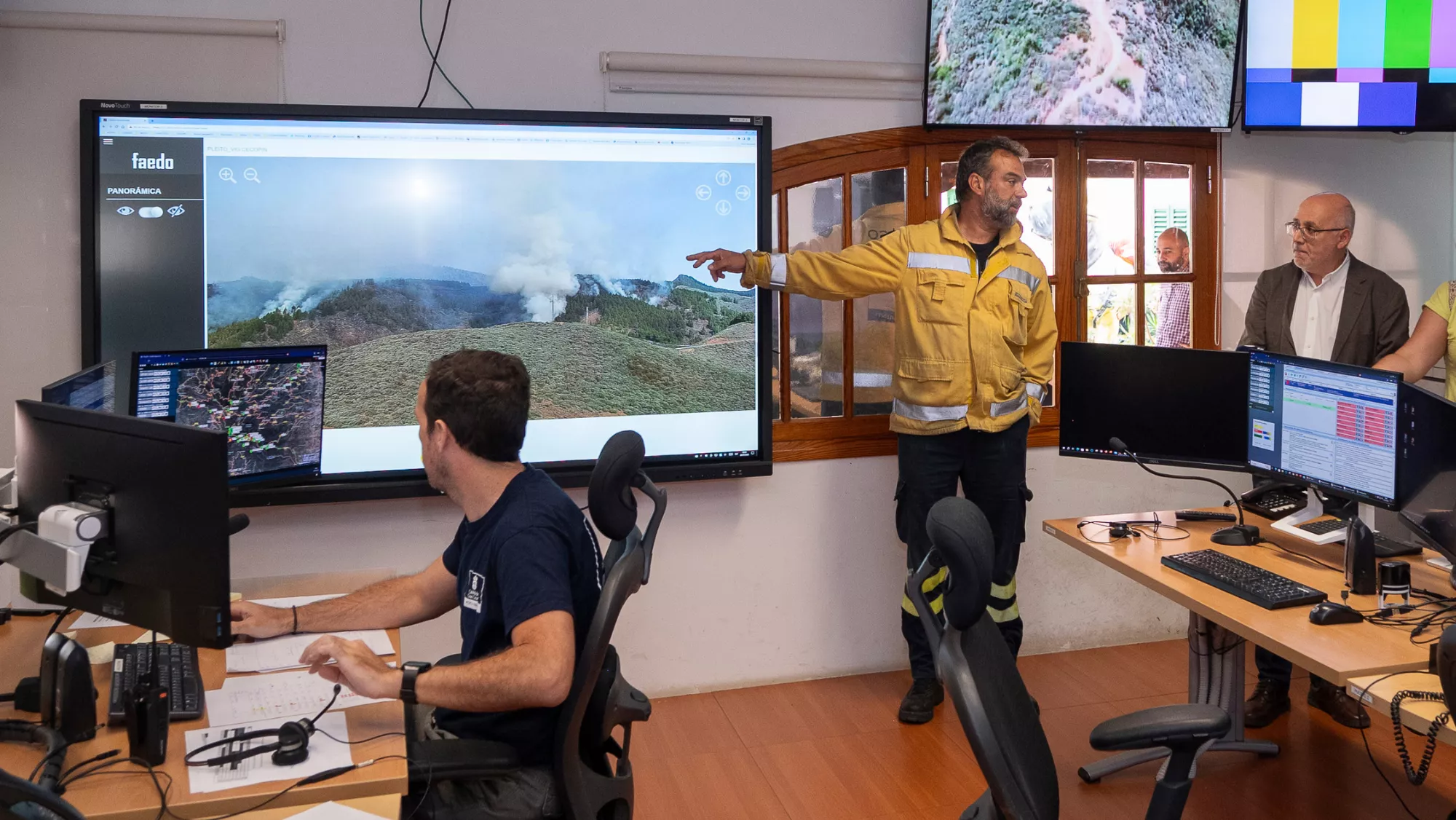 Equipo de emergencias del incendio / CABILDO DE GRAN CANARIA