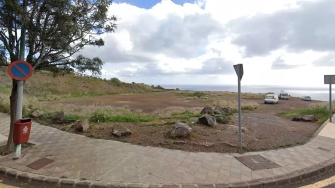 Zona solicitada en Acorán para el lanzamiento largo de atletismo diurna aprobada en los Presupuestos Participativos / AYUNTAMIENTO DE SANTA CRUZ DE TENERIFE