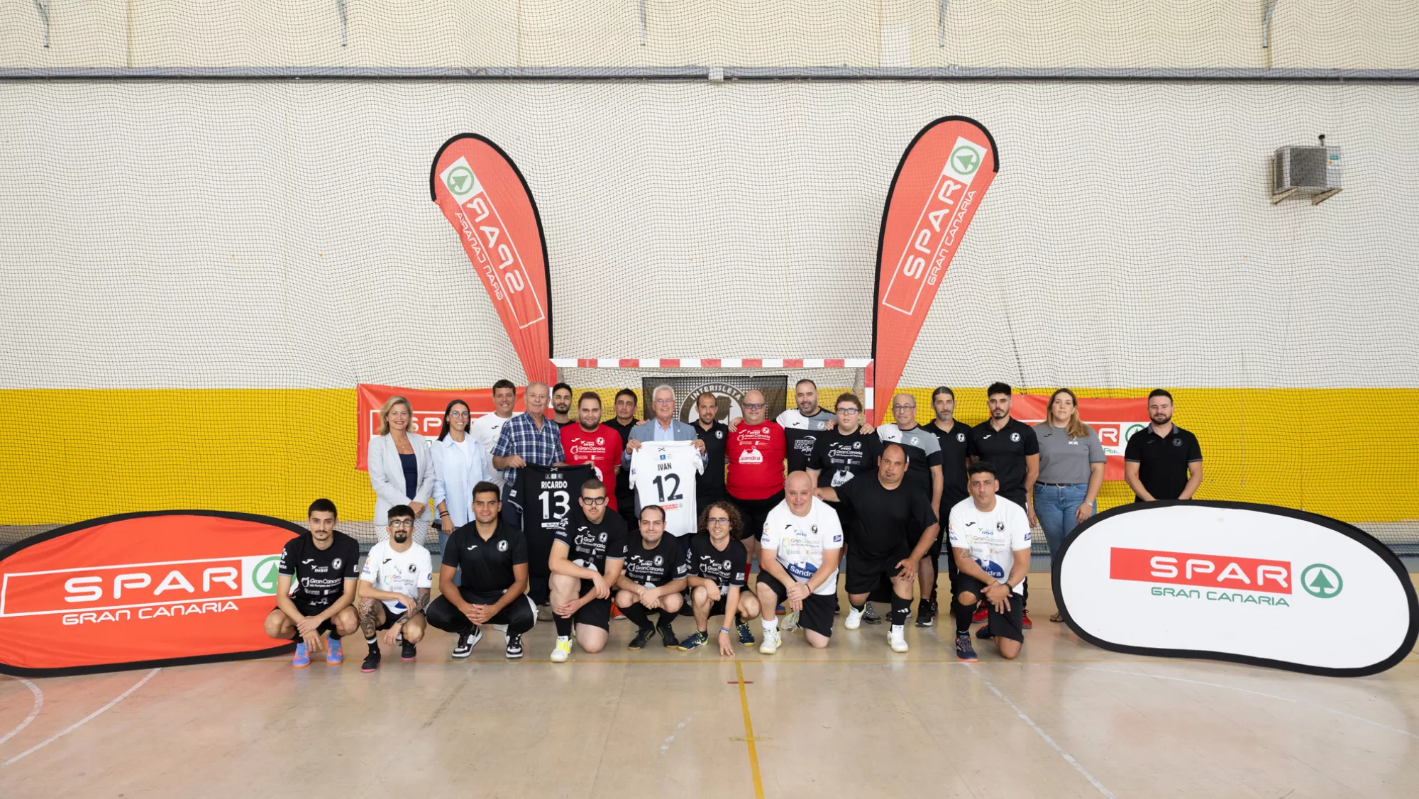 El equipo diversidad del Interisleta Fútbol Sala / SPAR GRAN CANARIA